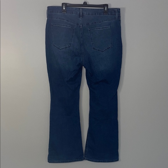 Old Navy 16L Women's High-Rise WOW Flare Jeans #boho #tall #70’s - Picture 6 of 9